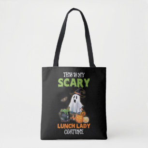 Tote Bag C'est mon Halloween dame de déjeuner effrayant