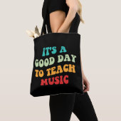 Tote Bag C'est un bon jour pour apprendre la musique I (De près)