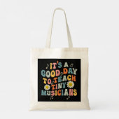 Tote Bag C'Est Un Bon Jour Pour Enseigner À Des Musiciens M (Dos)