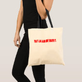 Tote Bag C'est un bruv étranger, le croient (Devant (produit))