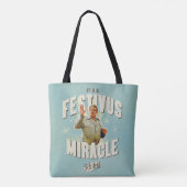 Tote Bag C'est un Miracle de Festivus (Dos)