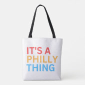 TOTE BAG C'EST UN TRUC DE PHILLY (Dos)