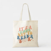 Tote Bag C'est une bonne journée pour lire un livre (Dos)