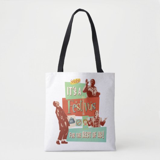 Tote Bag C'est une Festivus pour le reste d'entre nous (Devant)