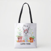 Tote Bag C'est une Llama Thing (Devant)