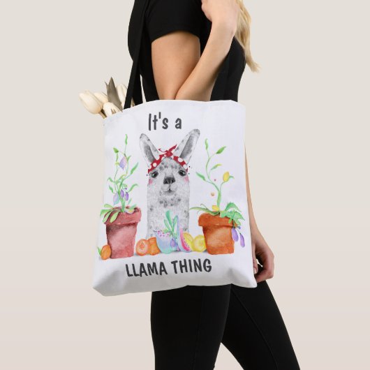 Tote Bag C'est une Llama Thing (De près)