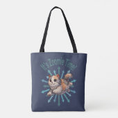 Tote Bag C'est Zoomie Time Dilute Calico Cat (Dos)