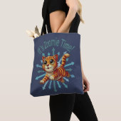 Tote Bag C'est Zoomie Time Orange Tabby Cat (De près)