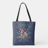Tote Bag C'est Zoomie Time Sphynx Cat (Dos)