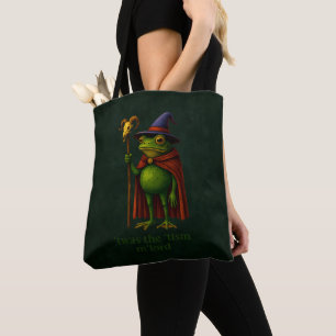 Tote Bag C'était Le 'Tisme M'Lord Grenouille Mème Sensibili