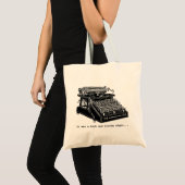 Tote Bag C'était une nuit sombre et orageuse (Devant (produit))