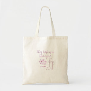 Tote Bag cette épouse est une fille de spectacle enterremen