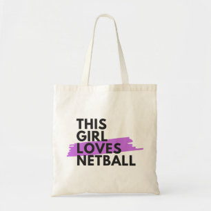 Tote Bag Cette fille adore le netball
