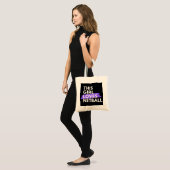 Tote Bag Cette fille adore le netball (Devant (modèle))
