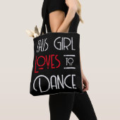 Tote Bag Cette Fille Aime Danser (De près)