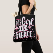 Tote Bag Cette Fille Est L'Autonomisation De Fille Fierce (De près)