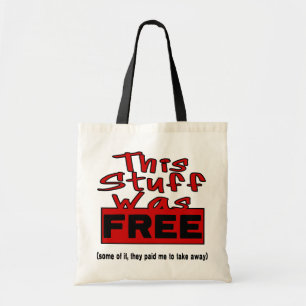 Tote Bag Cette substance était LIBRE ! (rouge)