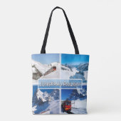 Tote Bag CH Suisse - Chemin de fer Jungfrau (Dos)