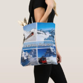 Tote Bag CH Suisse - Chemin de fer Jungfrau (De près)