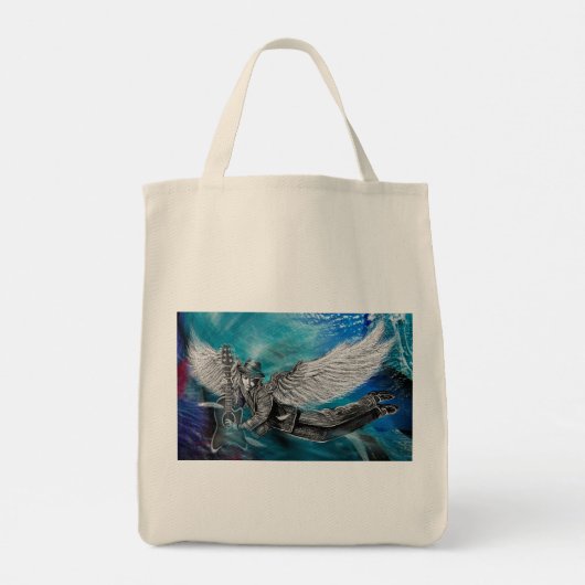 Tote Bag Chaîne à six ailes (Dos)