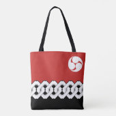 Tote Bag Chaîne et motif japonais traditionnels de (Dos)