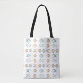 Tote Bag Chaînes de diamant (Devant)