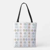 Tote Bag Chaînes de diamant (Dos)