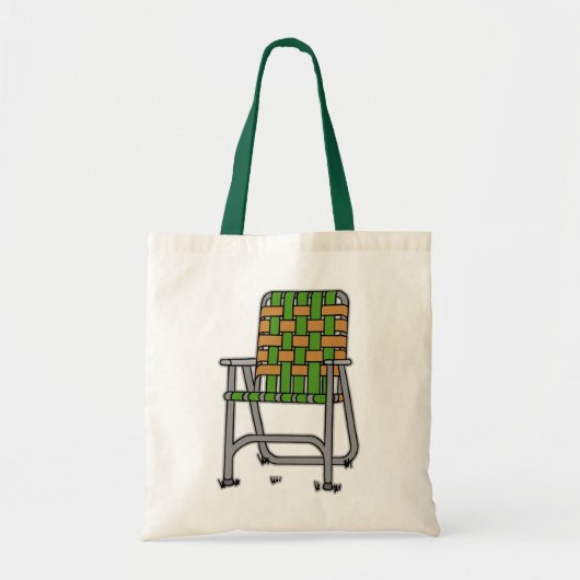 Tote Bag Chaise de jardin pliante (Devant)