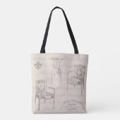 Tote Bag Chaises Dulocke (Dos)
