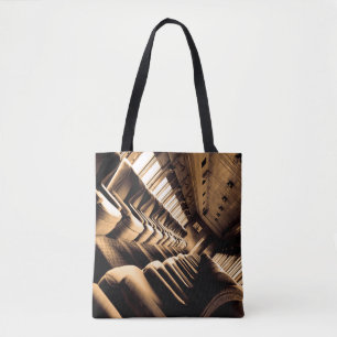 Tote Bag Chaises Sepia