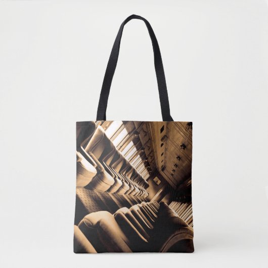 Tote Bag Chaises Sepia (Devant)