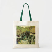 Tote Bag Chalets à Jorgus par Vincent van Gogh (Devant)