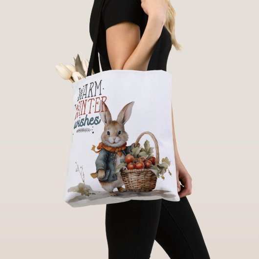 Tote Bag Chaleureux désir d'hiver (De près)