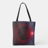 Tote Bag Chambre Echo métallique Abstraite avec onde sonore (Dos)