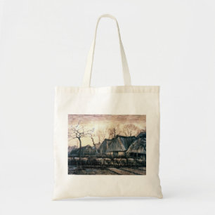 Tote Bag Chambres avec les toits couverts de chaume par