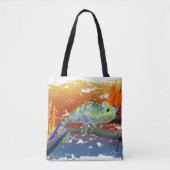 Tote Bag Chameleon  (Devant)