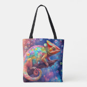 Tote Bag Chameleon 2 bulles (Dos)