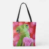 Tote Bag Chameleon Heart (Luv U) (Dos)