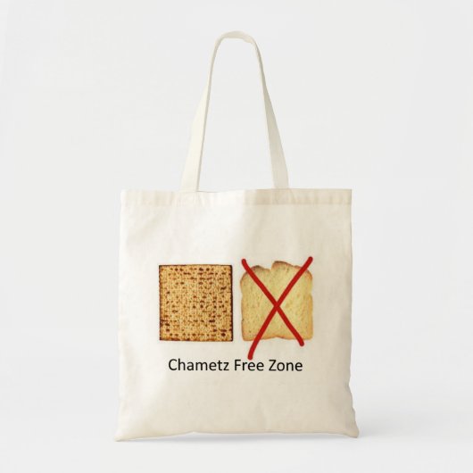 Tote Bag Chametz Free Zone (Devant)