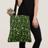 Tote Bag Chamomile Fleur Botanique Rustique Motif (De près)