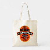 Tote Bag Champ à fourche (Dos)