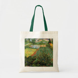 Tote Bag Champ avec des pavots par Vincent van Gogh