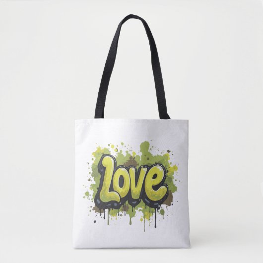 Tote Bag Champ d'amour sans fin (Devant)