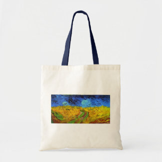 Tote Bag Champ de blé avec corbeaux Van Gogh Art