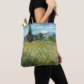 Tote Bag Champ de blé vert Vincent van Gogh (De près)