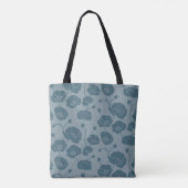 Tote Bag Champ de bleus de Poppies (Dos)