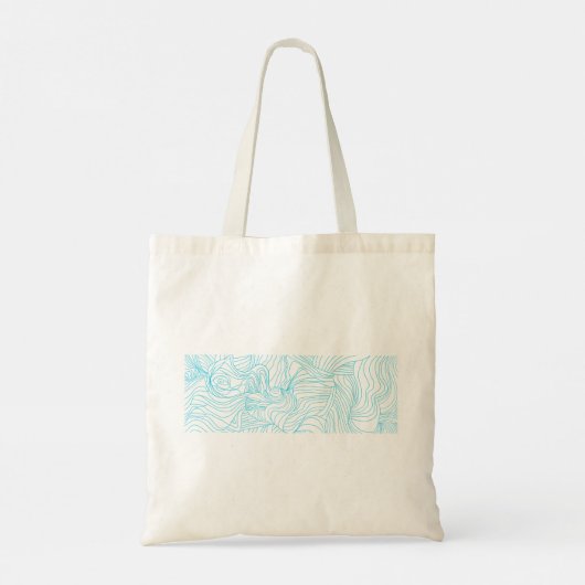 Tote Bag Champ de flux (Dos)
