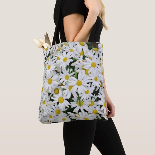 Tote Bag Champ de marguerites (De près)