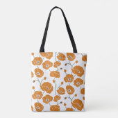Tote Bag Champ de pavots orange (Dos)
