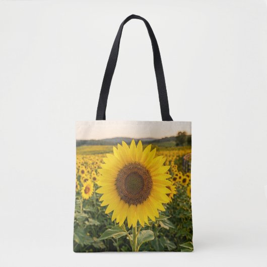 Tote Bag Champ de Tournesols (Devant)